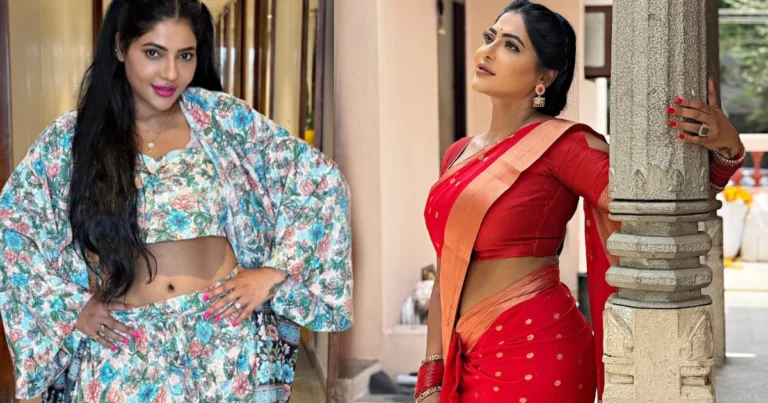 Actress Reshma Pasupuleti's latest modern outfit photo